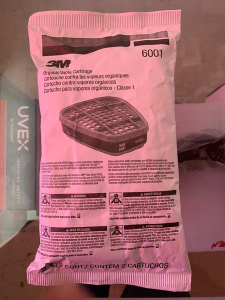 Cartucho 3M 6001 Vapores y Gases