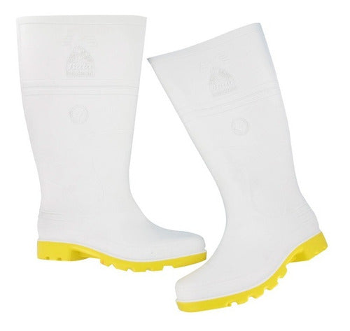 Botas Blancas Botas De Agua Bata Precio Bota Bata Hule Blanca