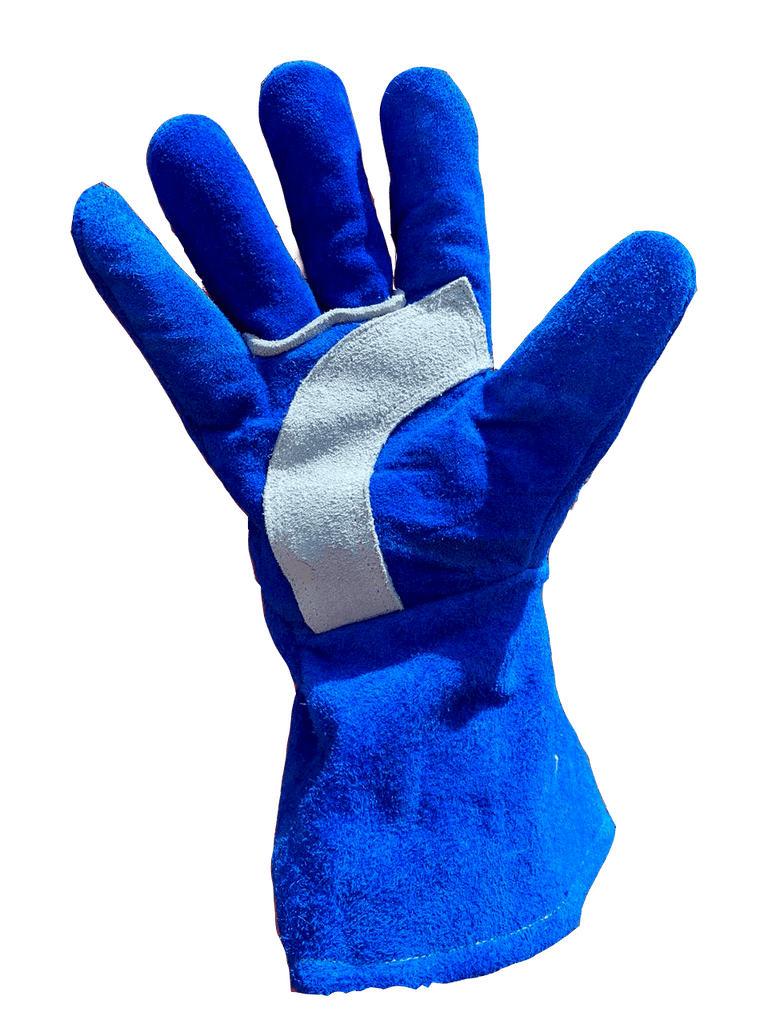 Guante de Seguridad Kevlar soldador Reforzado Azul – Guantes de